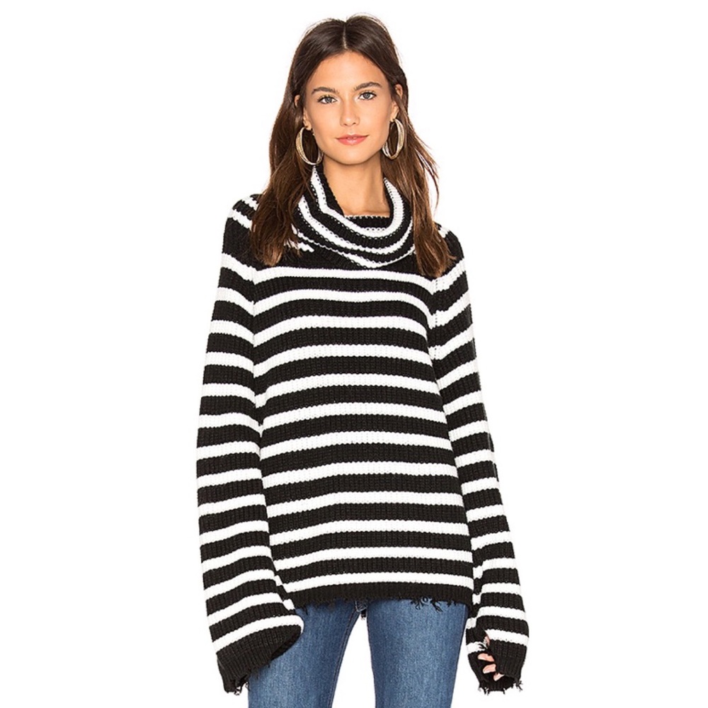 Sanctuary jagger cowl neck sweater